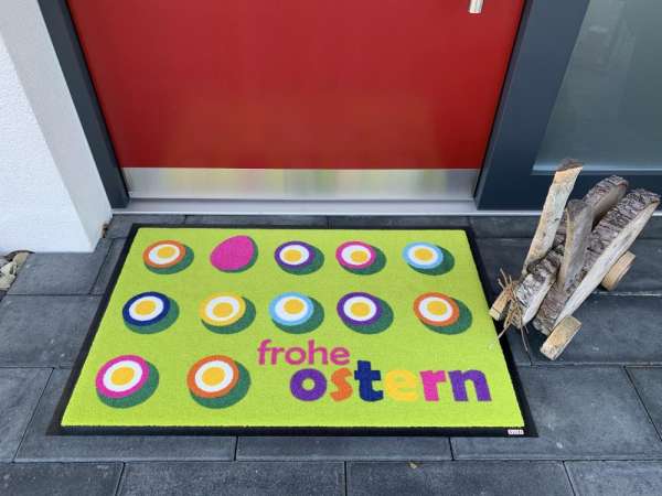 Werbematte Ostern div. Designs 60 x 90 cm