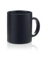 Tassen Oxford, matt, grau-weiß