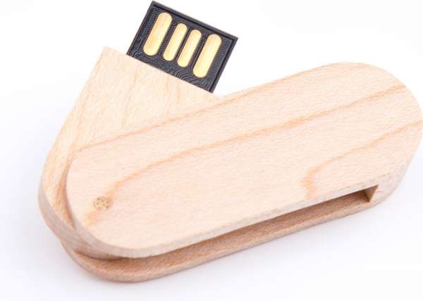 USB Stick Holz Swivel Express 24h