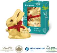 Werbekartonage Lindt Goldhase 100 g