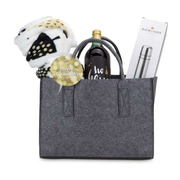 Präsentset Gemütliche Filztasche