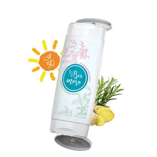 DuoPack Sonnenmilch LSF 50 (sensitiv) + Duschgel &quot;Rosmarin-Ingwer&quot;