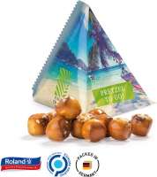 Snack Tetraeder Folie, weiß Roland Pretzel Balls