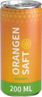 Orangensaft, 200 ml, Fullbody