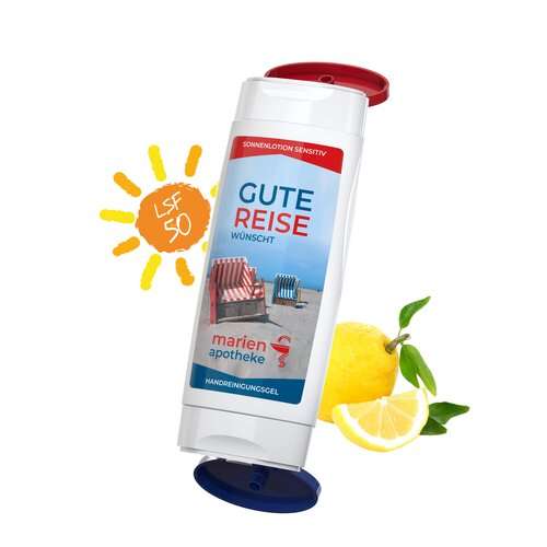 DuoPack Sonnenmilch LSF 50 (sensitiv) + Handreinigungsgel