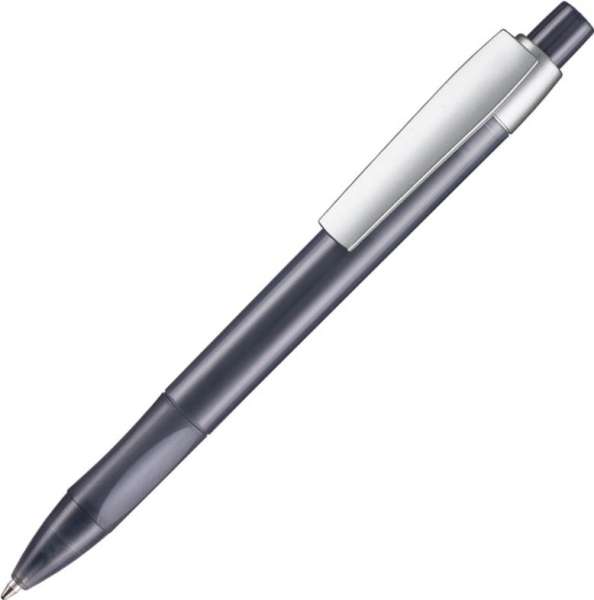 Kugelschreiber Cetus transparent Silver