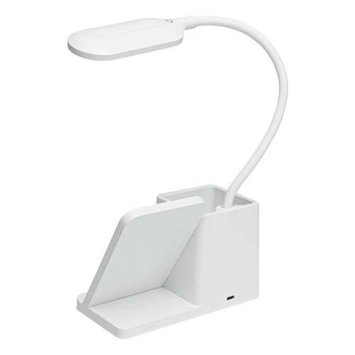 LIGHT & CHARGE - Schreibtisch-Lampe mit Ladestation