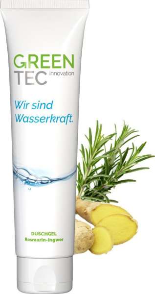 Duschgel Rosmarin-Ingwer, 100 ml Tube