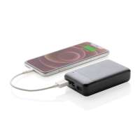 Vorschau: 10.000 mAh Powerbank aus RCS Standard recyceltem Kunststoff Vorschau: 10.000 mAh Powerbank aus RCS Standard recyceltem Kunststoff