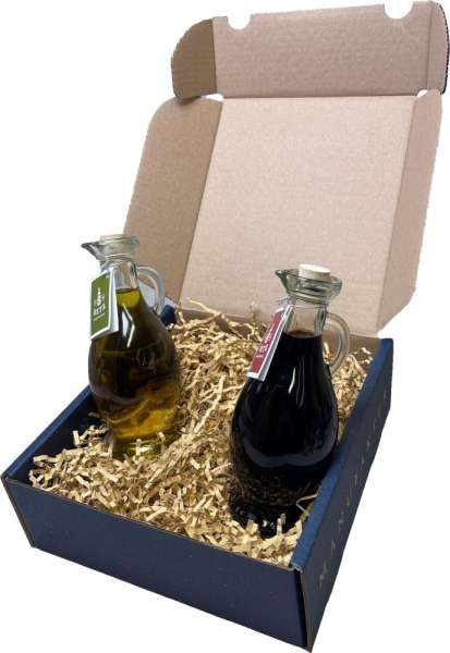 Egizia-Set Olivenöl nativ extra &amp; Aceto Balsamico di Modena
