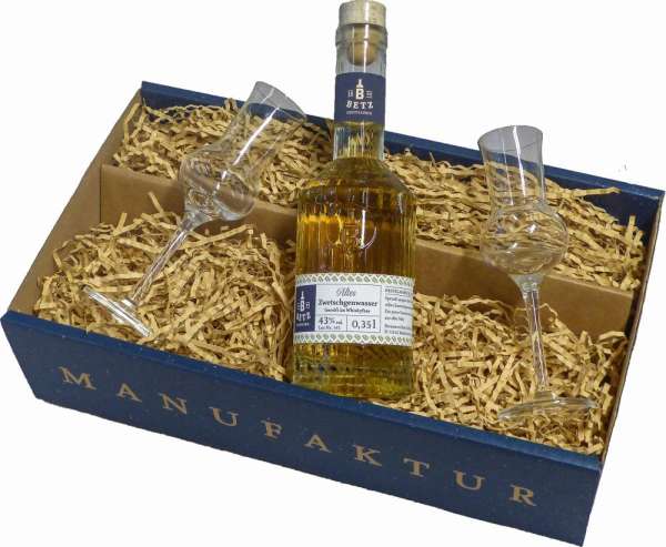 Edelbrand Präsentset &quot;Zwetschgenwasser&quot; 0,35 l