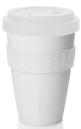 Porzellanbecher Coffee2Go, 13 cm