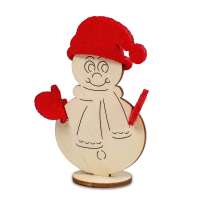Vorschau: Steckfiguren-Karte Filz - Schneemann 4/4-c Vorschau: Steckfiguren-Karte Filz - Schneemann 4/4-c