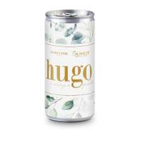 Hugo, alkoholischer Cocktail Folien-Etikett, 200 ml