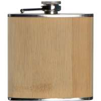 Vorschau: Flachmann mit Bambusummantelung Vorschau: Flachmann mit Bambusummantelung