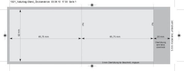 Natur-Bag Weihnachtskräuter, 1-4 c Digitaldruck inklusive
