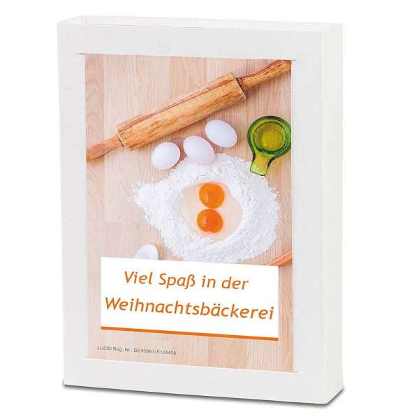 Backförmchen in Slide-Box - Standardmotiv