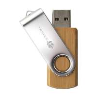 Vorschau: USB Twist Bamboo aus Vorrat 8 GB Vorschau: USB Twist Bamboo aus Vorrat 8 GB