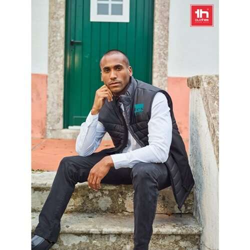 THC CLOUD. Gefütterte Weste (unisex)