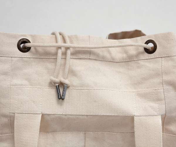 Seesack / Rucksack CORFU mit verstellbaren Schultergurten mit Kordelzug, BIO