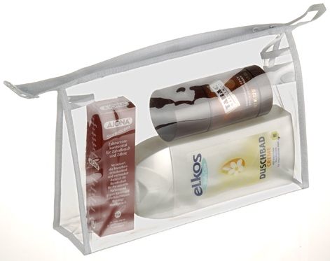 Transparenter Beutel L 24 x 16 x 5,5cm