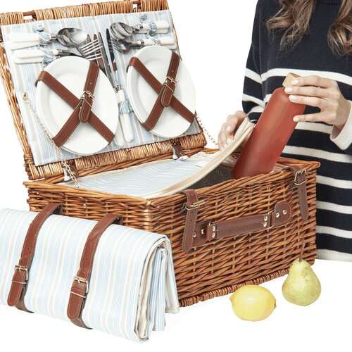 MADISON PARK - Weiden-Picknickkorb