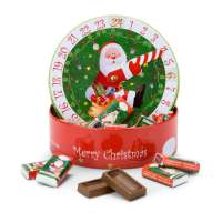 Präsentartikel: Runder Schokoladen Adventskalender
