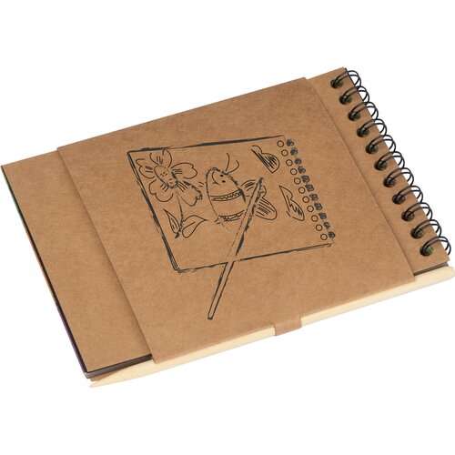 Malblock mit Kratzpapier Bangkok