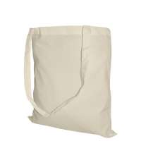 Baumwolltasche mit langen Griffen - 135 g/m² - 38 x 42 cm