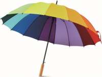 Regenschirm regenbogenfarbig