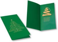 Weihnachtskarte Tannenbaum, 1-4 c Digitaldruck inklusive, ohne Kuvert