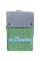 Vorschau: CreaFelt Back II individueller RPET Rucksack Vorschau: CreaFelt Back II individueller RPET Rucksack