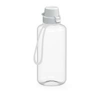 Trinkflasche School klar-transparent inkl. Strap 1,0 l