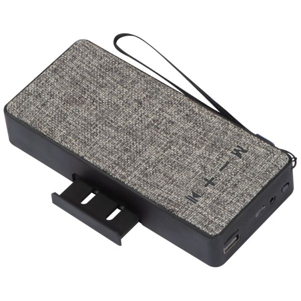 8.000 mAH Powerbank mit Handyhalter und Lautsprecher
