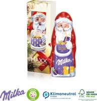 Milka Weihnachtsmann, 90 g, Klimaneutral, FSC®