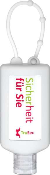 Handreinigungsgel, 50 ml Bumper, Body Label (R-PET)