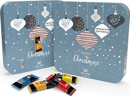 Appventskalender Maxi Eco HELLO Mini Sticks 4c Euroskala