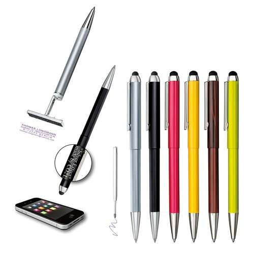 Stempelschreiber - Stamp&Touch Pen - 3 in 1