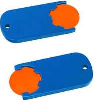 Chip orange, Chiphalter blau