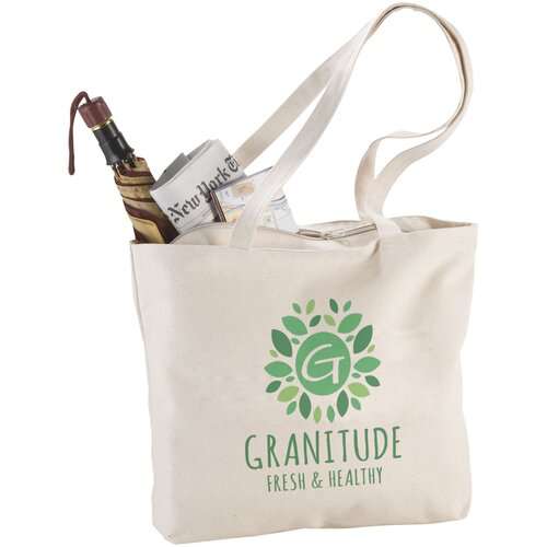 Ningbo 320 g/m Reißverschluss Tragetasche 15L