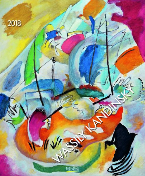 Bildkalender Wassily Kandinsky auch mit Werbedruck