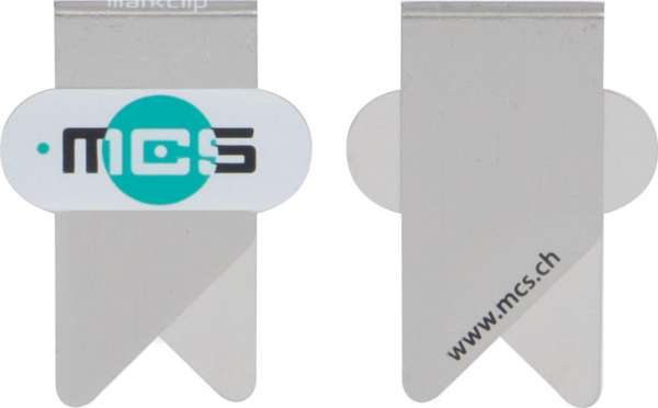 Wingclip - die auffallende Büroklammer, Form 01 - beidseitig bedruckbar, mit Digitaldruck