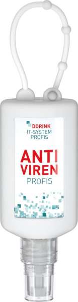 Hände-Desinfektionsspray (DIN EN 1500), 50 ml Bumper frost, Body Label (R-PET)