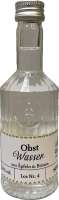 Obstwasser 50 ml in Tastingflasche, 38 % vol.