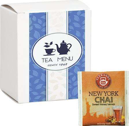 Beuteltee New York Chai, 10 Stück, 17,5g, Faltschachtel