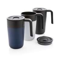 Vorschau: GRS recycelte PP und Stainless Steel Tasse mit Griff Vorschau: GRS recycelte PP und Stainless Steel Tasse mit Griff