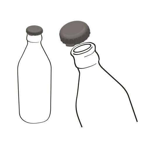 Flaschenverschluss "Kronkorken"