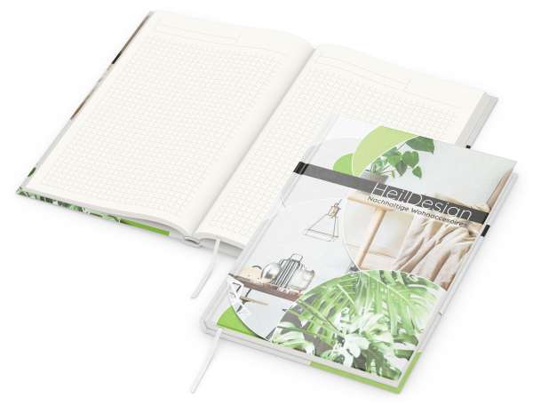 Notizbücher Note-Book A5 Natura, 4C-Digital Recycling