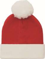Weihnachtliche Strickmütze