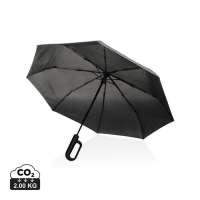 Vorschau: Yara 21“ AWARE™ rPET Regenschirm mit Karabiner Vorschau: Yara 21“ AWARE™ rPET Regenschirm mit Karabiner